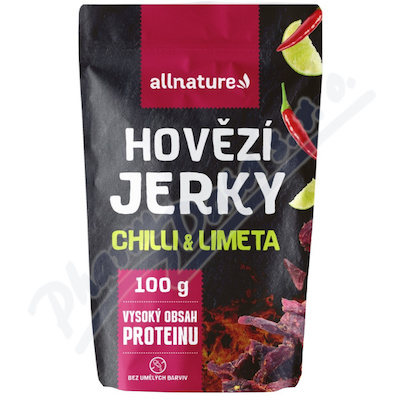 Allnature BEEF Chilli&Lime Jerky 100g